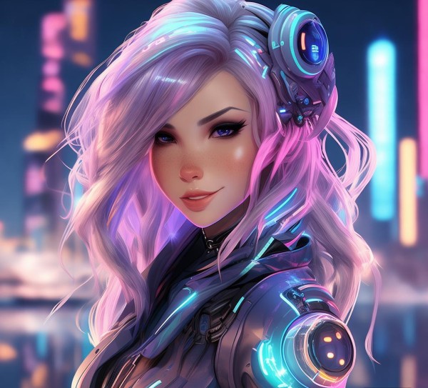 科技萌女性美图必备 科技萌女性美图必备
