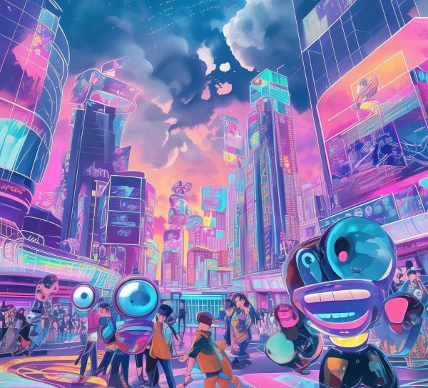 抖音科技动态与可爱的壁纸艺术 抖音科技动态与可爱的壁纸艺术
