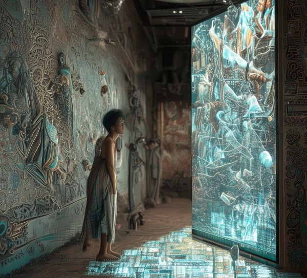 裸眼3D科技,从古代观察者到现代装饰艺术的革新 裸眼3D科技,从古代观察者到现代装饰艺术的革新